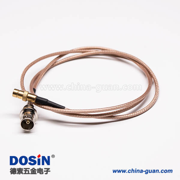 SMB轉(zhuǎn)BNC射頻線直式母轉(zhuǎn)母組裝線材