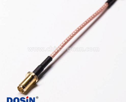 RP SMA接口直式母頭轉(zhuǎn)MMCX公頭同軸線纜