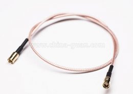 同軸線接頭SMB公頭轉(zhuǎn)直SMB公頭組裝線材壓接