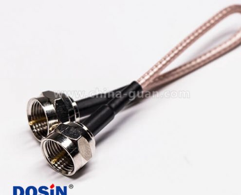 SMA接口的同軸線180度公頭轉(zhuǎn)SMA 公頭組裝線材