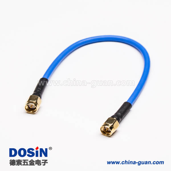 SMA公轉(zhuǎn)SMA公直式180度RF同軸線纜