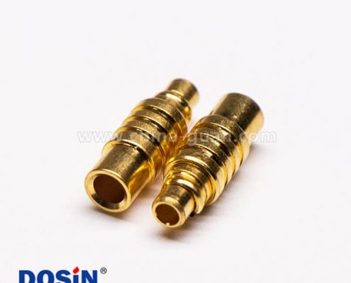 MMCX焊接公頭直式接同軸線纜鍍金