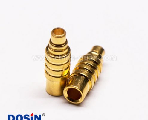 MMCX焊接公頭直式接同軸線纜鍍金