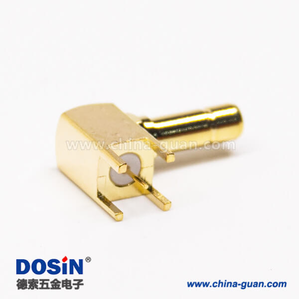 RHT-626-0115-1 smb彎母頭連接器鍍金插板接PCB板