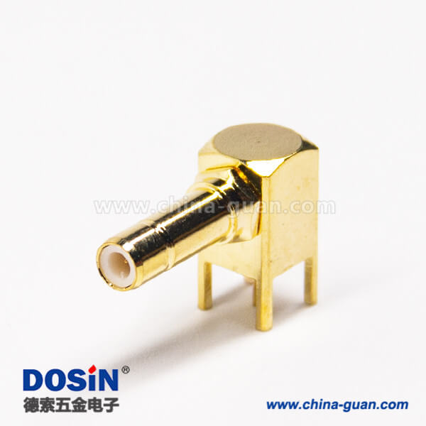 RHT-626-0115-2 smb彎母頭連接器鍍金插板接PCB板