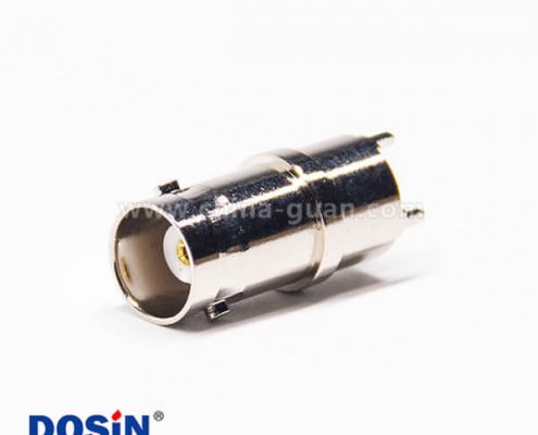 bnc直型母頭射頻同軸連接器插板式接PCB板