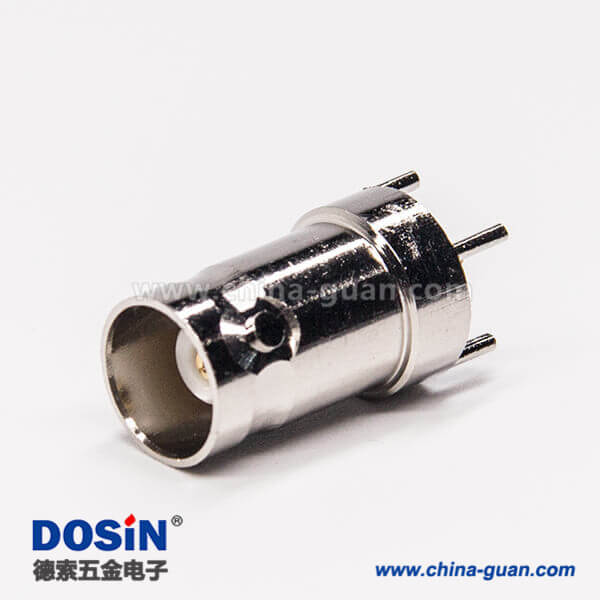 34 bnc直插接口母頭接PCB板式射頻同軸連接器