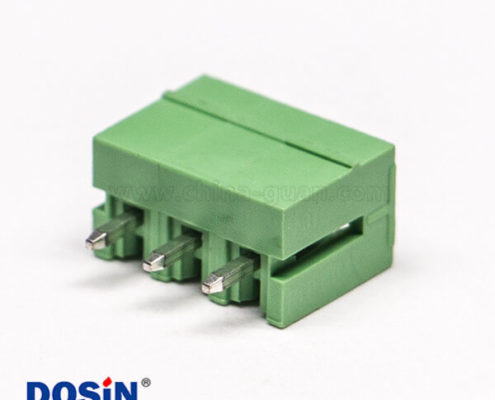 綠色接線端子臺對應插針插拔式PCB端子壓接接線