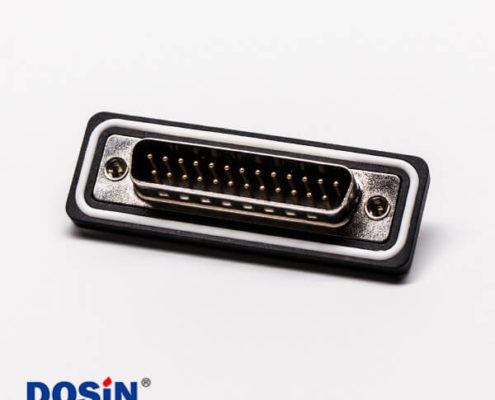 25d-sub接口顯示器防水公頭直式車針焊接