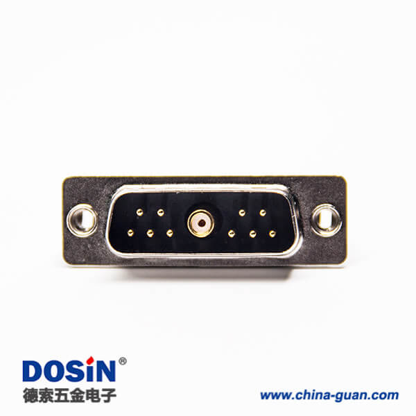 28-3 d sub連接器11w1大電流直式180度插板式接PCB板