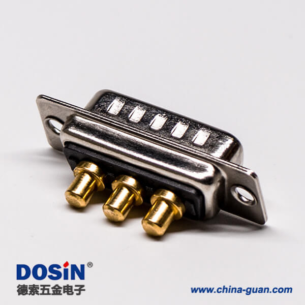 37-1 D SUB大電流接頭3W3公座插板式接PCB板