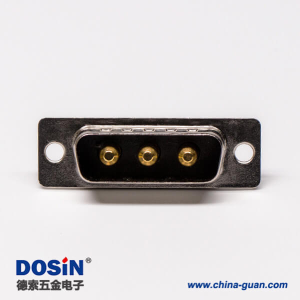 37-2 D SUB大電流接頭3W3公座插板式接PCB板