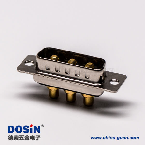 37-4 D SUB大電流接頭3W3公座插板式接PCB板