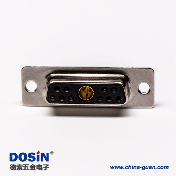 41-2 大電流 11w1連接器焊線直式母座防火鉚合線端