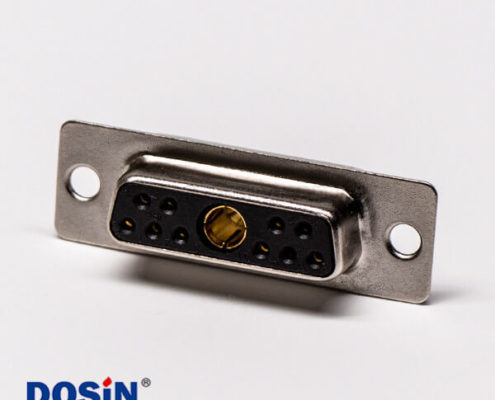 大電流 11w1連接器焊線(xiàn)直式母座防火鉚合線(xiàn)端