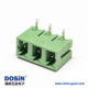 3pin綠色端子90度彎式PCB板穿孔式插拔式對接端子