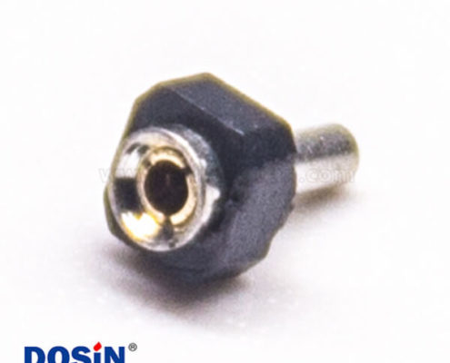 2.54間距圓孔母座1pin180度連接器30pcs