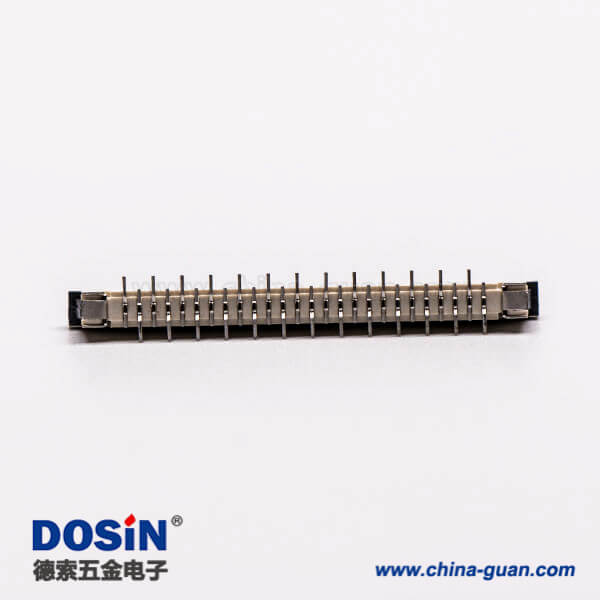 12-2 0.5mm fpc 封裝13針焊接抽屜式上接H2.0PCB板端