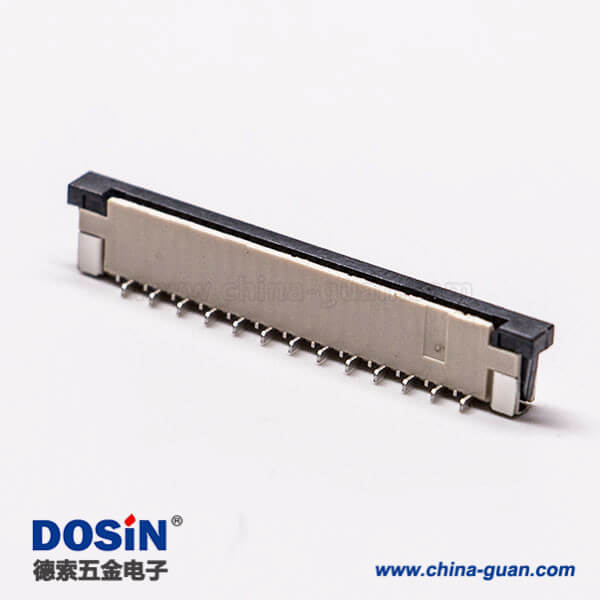 12-3 0.5mm fpc 封裝13針焊接抽屜式上接H2.0PCB板端