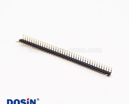 40pin排針彎式單排單塑間距2.0mm40pin插板式