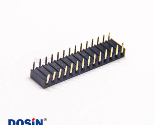 單排彎排針90度1×14Pin側(cè)插間距2.54mm 10pcs