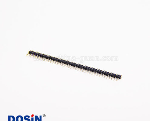 單排針2.54單塑40pin直式180度長11.5mm插板