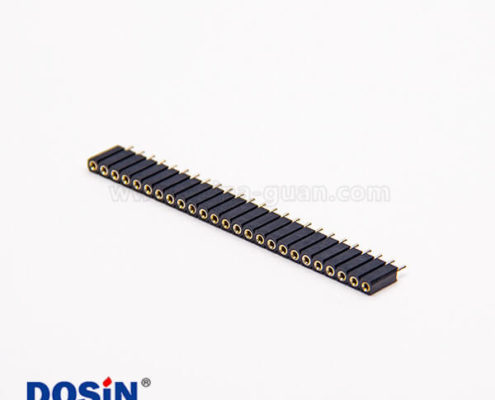 穿孔式3pin彎式90度單排間距2.54mm穿孔式