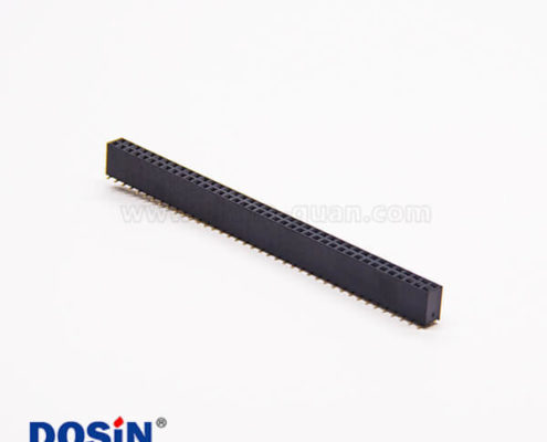 80孔直式排母雙排貼板式塑高8.5mm