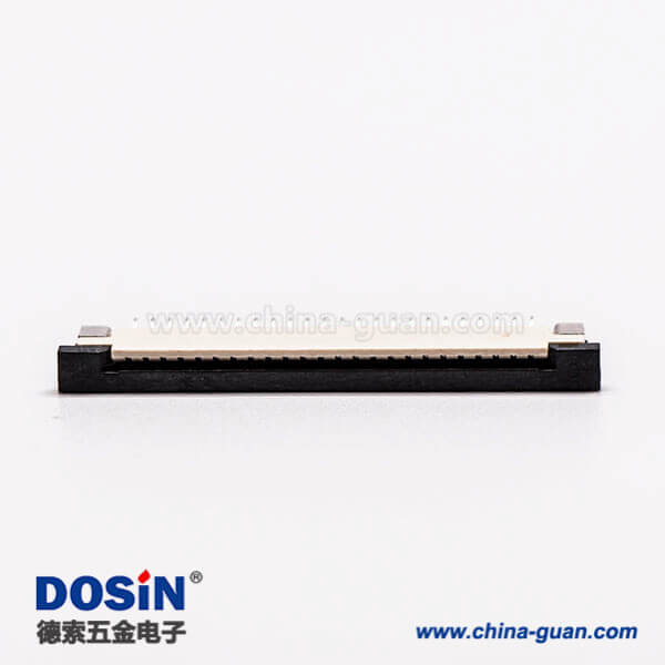 5-4 1.0mm間距 fpc座直式焊接抽屜式下接觸連接器2.5H