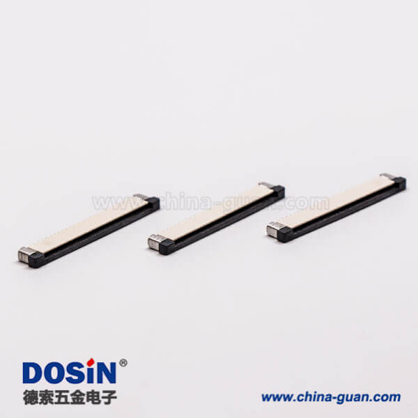 6-8 ffc/fpc扁平軟排線插座封裝1.0PH抽屜式上接2.0H