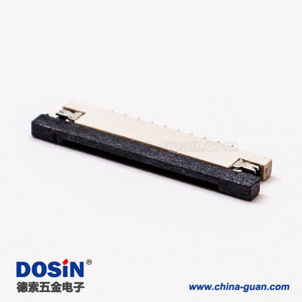 7-1 貼片fpc插座0.5mm前掀26pin下接觸連接器1.8H