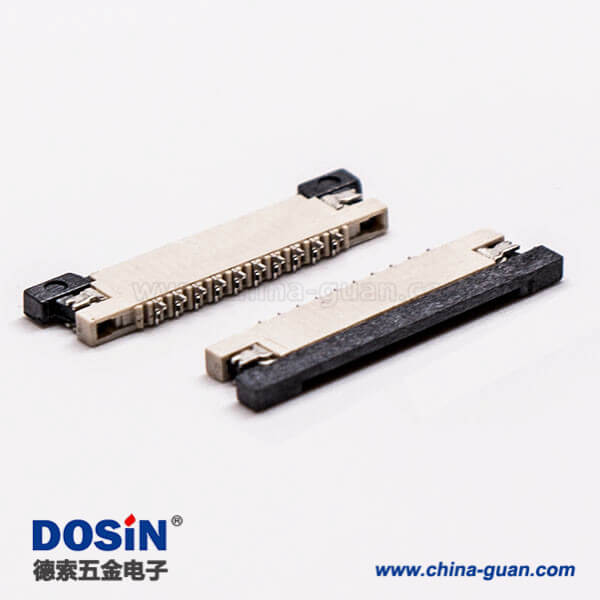 7-2 貼片fpc插座0.5mm前掀26pin下接觸連接器1.8H