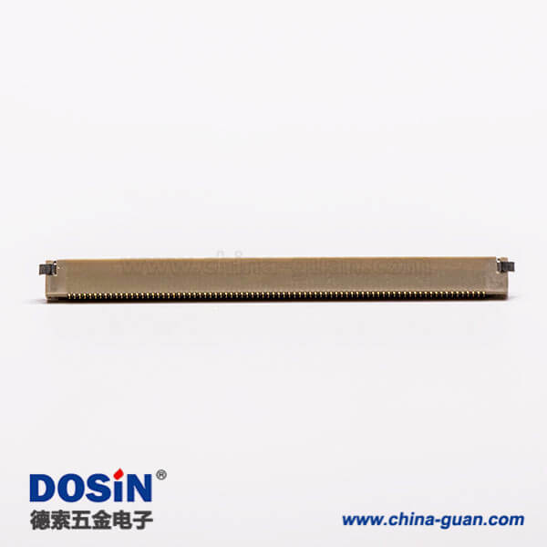 8-3 fpc 1.0mm抽屜式插座焊接80pin下接觸式H1.2