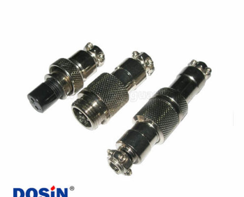 GX12對(duì)接式航空插頭2芯直式公母金屬對(duì)接連接器5套