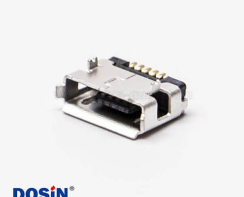 micro usb手機(jī)接口SMT母頭A型兩腳DIP 5.65