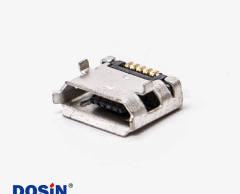 手機(jī)micro usb接口封裝B型DIP 5.65