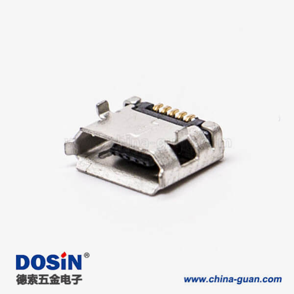 手機micro usb接口封裝B型DIP 5.65