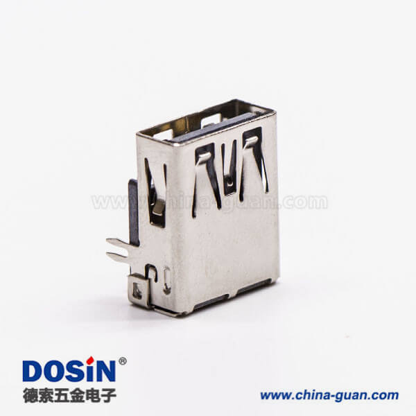 usb3.0母座接口type a彎式塑膠加長型插板帶魚叉腳 usb3.0母座接口type a彎式塑膠加長型插板帶魚叉腳