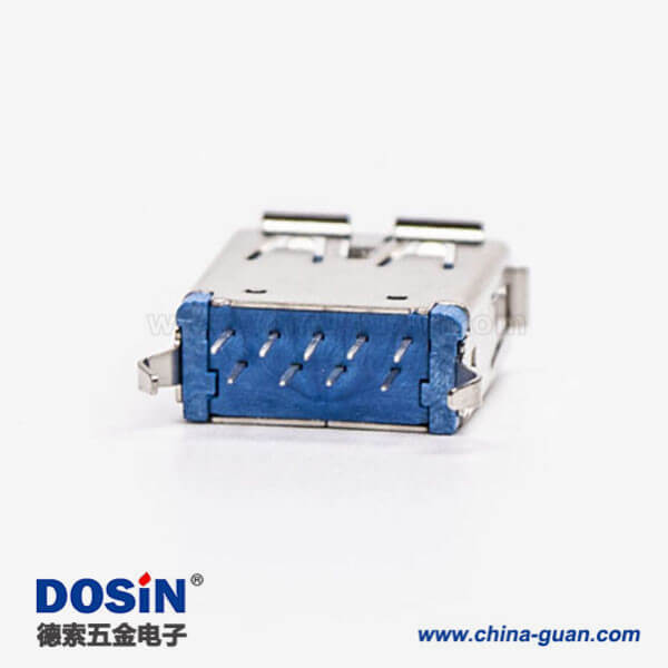 180度usb3.0母座直式dip直插PCB板 180度usb3.0母座直式dip直插PCB板