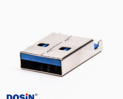 usb3.0 a公頭直式沉板SMT接PCB板