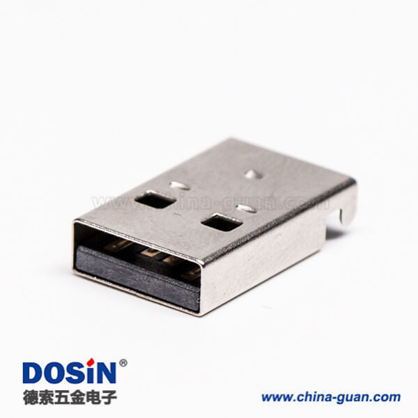usb type a 公頭90度SMT沉板接PCB板 usb type a 公頭90度SMT沉板接PCB板