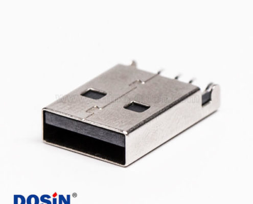 usb type a 公頭90度SMT沉板接PCB板