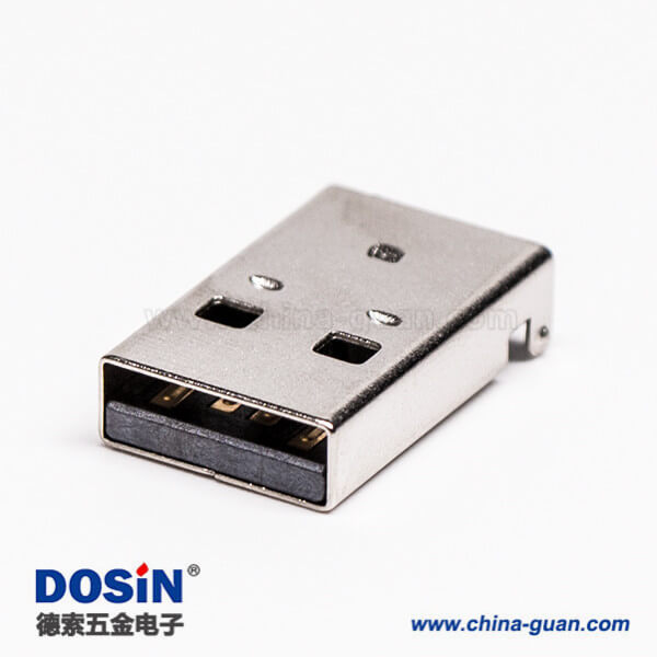 usb2.0沉板封裝公頭彎式SMT沉板兩腳接板 usb2.0沉板封裝公頭彎式SMT沉板兩腳接板