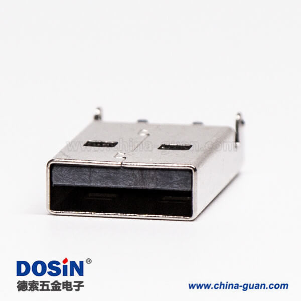 usb2.0沉板封裝公頭彎式SMT沉板兩腳接板 usb2.0沉板封裝公頭彎式SMT沉板兩腳接板