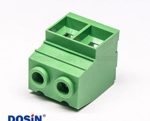 螺釘式接線端子直式穿孔PCB安裝式端子連接器