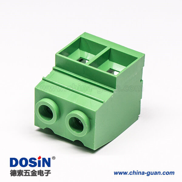 螺釘式接線端子直式穿孔PCB安裝式端子連接器