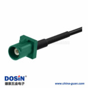 Fakra接頭E型直式公轉(zhuǎn)母車載天線延長(zhǎng)線5米