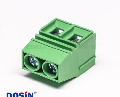 接線端子綠色直式良芯穿孔式PCB板端安裝