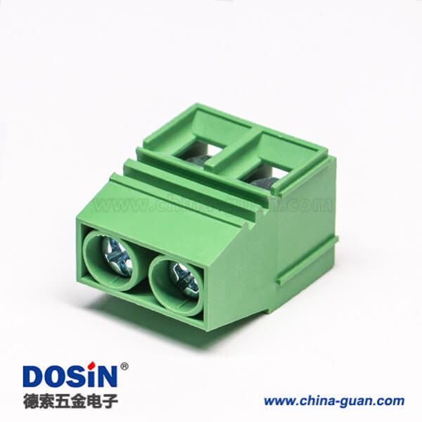 接線端子綠色直式良芯穿孔式PCB板端安裝
