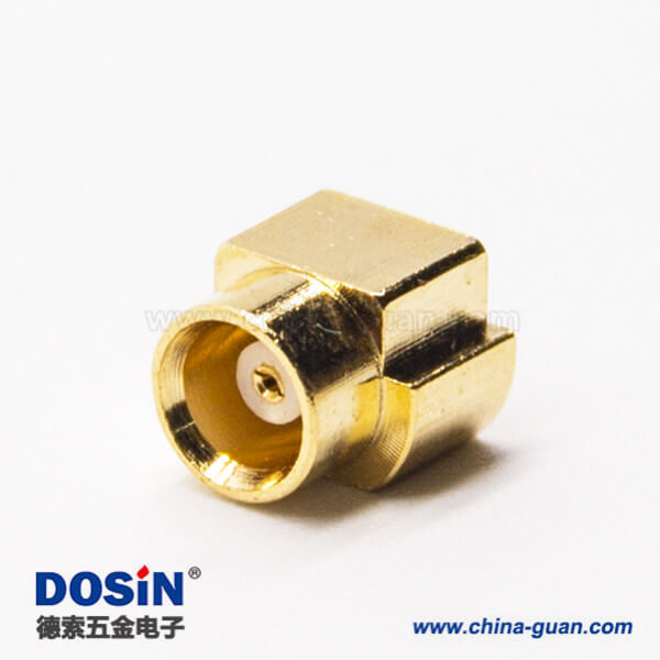 mcx同軸連接器直式180度母頭沉板式接PCB板鍍金 mcx同軸連接器直式180度母頭沉板式接PCB板鍍金